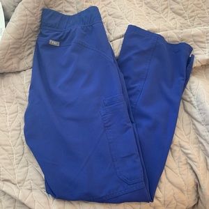 Figs Kade Cargo Scrub Pants, Royal Blue, M/P